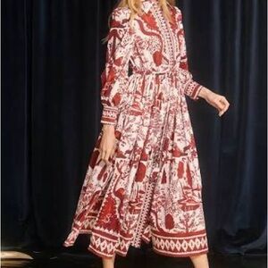 Striking Hunter Bell Central Park Rosie Maxi Dress NWT!